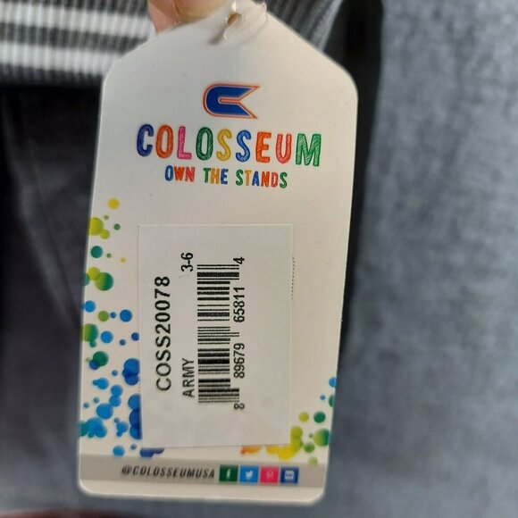 Colosseum Infant 3-6 Mos Army Jacket & Jogger Set Black/Beige/Gray NWT - Picture 4 of 7